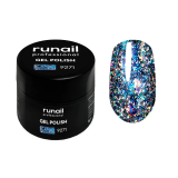 9271 RuNail Гель-лак с блёстками Дракон, 5 гр. 