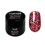 9272 RuNail Гель-лак с блёстками Дракон, 5 гр. 