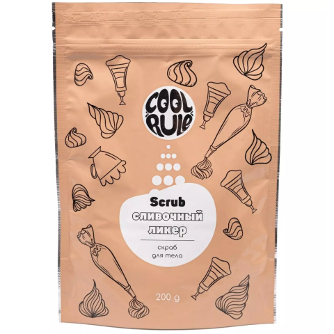 Cool Rule Скраб для тела Сливочный Ликёр, 200 гр.