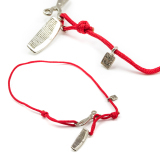 МЕТЦГЕР Браслет красная нить с подвеской