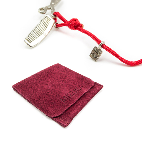 МЕТЦГЕР Браслет красная нить с подвеской