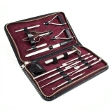 МЕТЦГЕР Чехол для инструментов кожаный 18 предметов