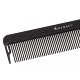 JF2020black Расческа рабочая DEWAL с карбоновой спицей, 22,5 см, Черная