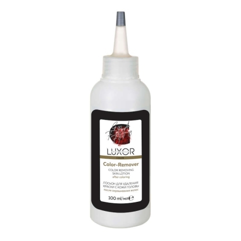 1565 Luxor Professional Лосьон для удаления краски с кожи головы, 100 мл.