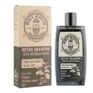 8146 Men's Master Детокс-Шампунь Уголь и Репей, 260 мл.
