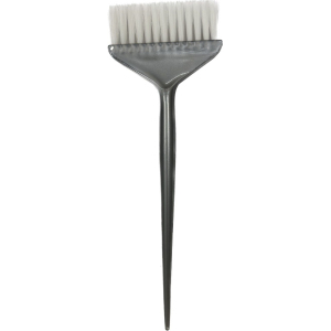 ST111 Кисть для окрашивания Stavver широкая серая, белая щетина