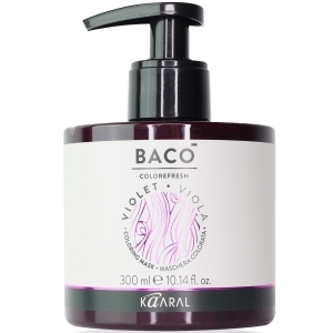 Kaaral Baco Colorefresh Тонирующая маска для волос Фиолетовый, 300 мл.