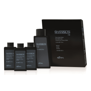 Kaaral Краска для волос и бороды 7/8 светлый блондин, 3*50 мл. + Активатор 150 мл.