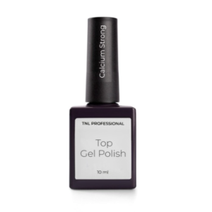 TNL Закрепитель для гель-лака Calcium Strong Top Без липкого слоя, 10 мл.