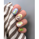 ANGE №014 Пластина для стемпинга 6*12 см.