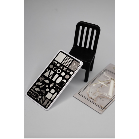 ANGE №017 Пластина для стемпинга 6*12 см.