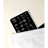 ANGE №022 Пластина для стемпинга 6*12 см.