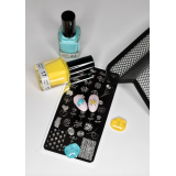 ANGE №022 Пластина для стемпинга 6*12 см.