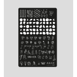 ANGE №001 Пластина для стемпинга 9,5*14,5 см.