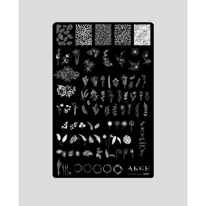 ANGE №003 Пластина для стемпинга 9,5*14,5 см.