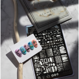 ANGE №004 Пластина для стемпинга 9,5*14,5 см.