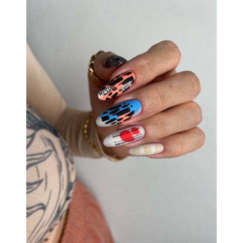 ANGE №007 Пластина для стемпинга 9,5*14,5 см.