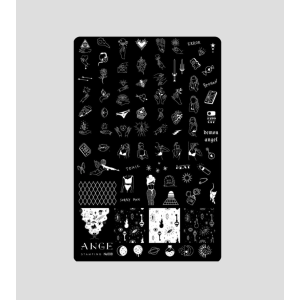 ANGE №008 Пластина для стемпинга 9,5*14,5 см.
