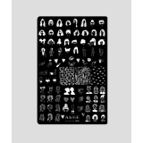 ANGE №011 Пластина для стемпинга 9,5*14,5 см.