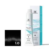 TNL 1.00 Крем-краска для волос Million Gloss, интенсивный черный, 100 мл.