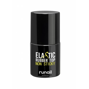 4474 RuNail Топ каучуковый для гель-лака Без липкого слоя, 10 мл.
