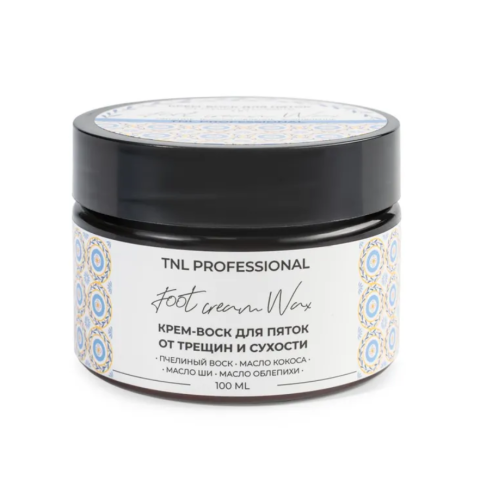 TNL Крем-воск для пяток 3в1 от трещин и сухости, 100 мл.