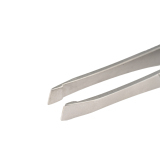 NN T-09 Пинцет для бровей, 90 мм, Cкошенный