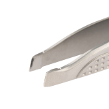 NN T-10 Пинцет для бровей, 93 мм, Cкошенный