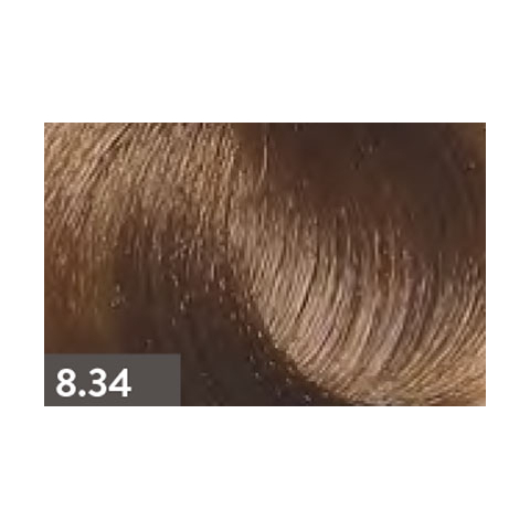 KAARAL BACO Крем-краска 8.34 светлый золотисто-медный блондин, 100 мл.
