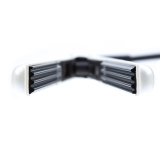 03-029Z DEWAL Щипцы-гофре Duo Pro-Z 15*100 мм, керамико-турмалиновое покрытие, 25 Вт