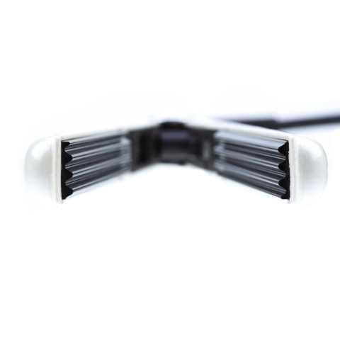 03-029Z DEWAL Щипцы-гофре Duo Pro-Z 15*100 мм, керамико-турмалиновое покрытие, 25 Вт