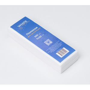 Полоска для депиляции 7*20 White Line №100 шт 80 гр/м2
