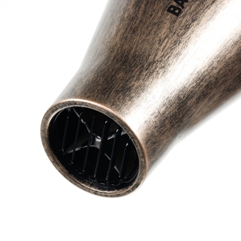 03-120 Bronze DEWAL Фен, 2200 Вт, 2 насадки, ионизация