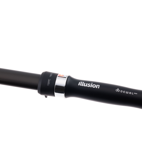 03-2717 DEWAL Плойка для волос Illusion, 27*17 мм, 45 Вт