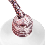 PASHE Гель-лак LU LU с голографическим глиттером №04 - хрустальная роза, 9 мл.