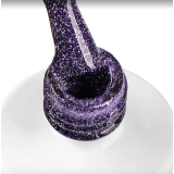 PASHE Гель-лак Feerie светоотражающий №07 - фиолетовые мосты, 9 мл.