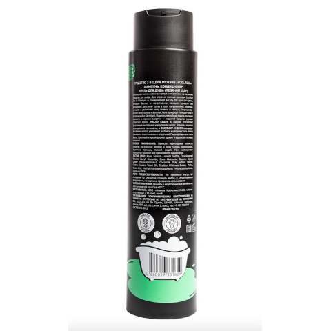 Cool Rule Средство для мужчин 3 в 1, Ледяной Кедр, 400 мл.