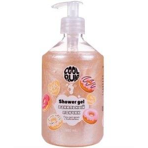 Cool Rule Гель для душа с блестками Ванильный пончик, 500 мл.