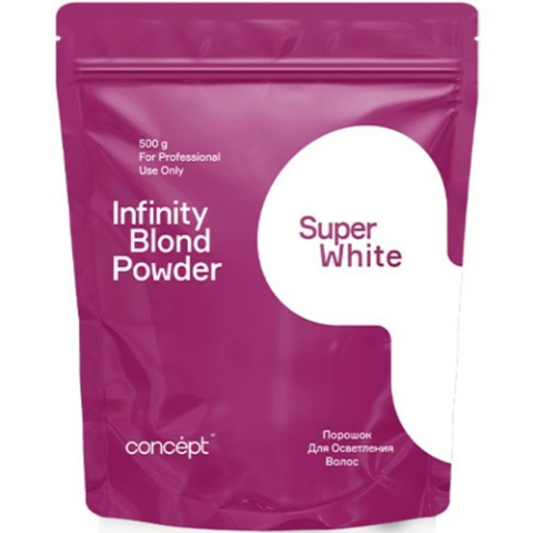 КОНЦЕПТ INFINITY Порошок для осветления волос SUPER WHITE, 500 гр.