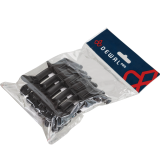 CL36859 Зажим карбоновый черный, 11,2 см (6 шт)