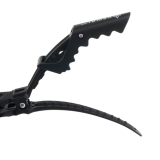 CL36859 Зажим карбоновый черный, 11,2 см (6 шт)