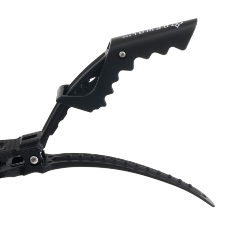 CL36859 Зажим карбоновый черный, 11,2 см (6 шт)