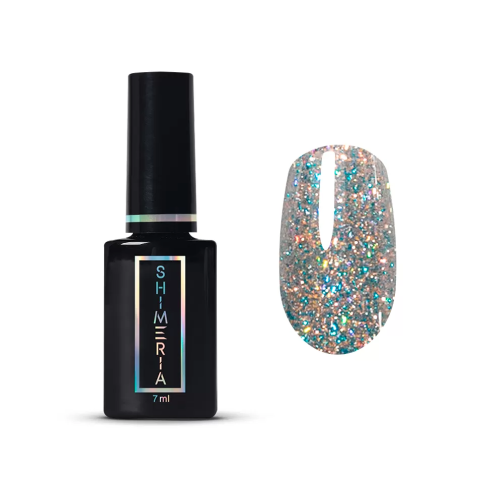9725 RuNail Светоотражающий Гель-лак Shimeria Holographic, 7 мл.