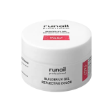 9657 RuNail Моделирующий УФ-гель Builder UV Gel Reflective Color, 15 гр.