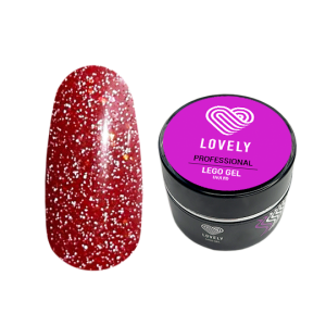 5875 Lovely Lego Гель для наращивания и укрепления Lurex №02, 15 гр.