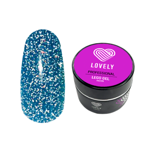 5905 Lovely Lego Гель для наращивания и укрепления Lurex №05, 15 гр.