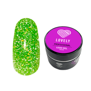 5912 Lovely Lego Гель для наращивания и укрепления Lurex №06, 15 гр.