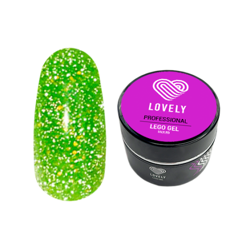 5912 Lovely Lego Гель для наращивания и укрепления Lurex №06, 15 гр.