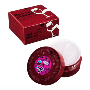 Holly Polly Патчи для глаз с экстрактом красного вина, 60 шт.