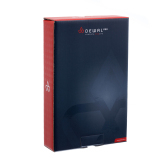 MR-311 DEWAL Зеркало настольное, пластик, черное, 22х14 см.